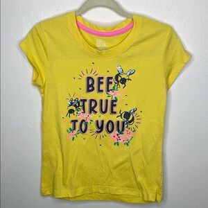 'Bee True to You' Short Sleeve Tee Kids Size 7/8